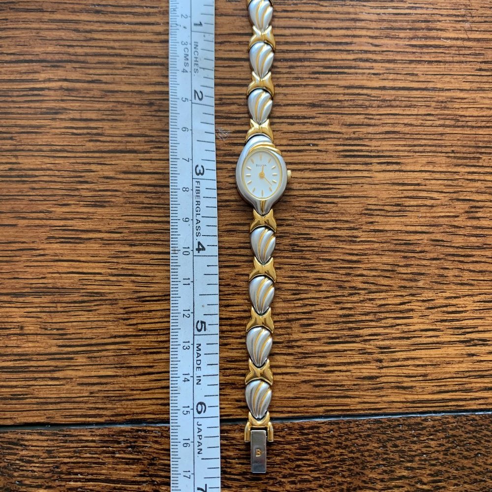 Bulova Two Tone Vintage Ladies Watch